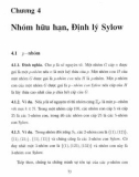 Giáo trình Lý thuyết nhóm: Phần 2