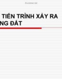 Bài giảng Thổ nhưỡng: Chương Các tiến trình xảy ra trong đất - Võ Thanh Phong