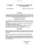 Quyết định số 66/2004/QĐ-BTC