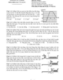 Đề thi học kì 2 môn Vật lí 1 năm 2018-2019 có đáp án - Trường Đại học sư phạm Kỹ thuật, TP HCM