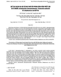 Chế tạo vacxin đa giá vô hoạt nhũ dầu phòng bệnh viêm phổi ở lợn do vi khuẩn Actinobacillus pleuropneumoniae, Pasteurella multocida và Streptococcus suis gây ra