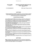 Quyết định số 1602/2006/QĐ-BTC