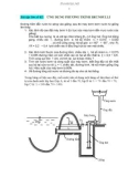 Bài tập lớn số 02: ỨNG DỤNG PHƯƠNG TRÌNH BECNOULLI