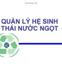 Quản lý hệ sinh thái nước ngọt