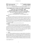 Tỉ lệ nhiễm sán lá song chủ trên cá hô giống (Catlocarpio siamensis Boulenger, 1898) ở đồng bằng sông Cửu Long, Việt Nam