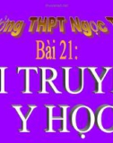 Bài giảng Di truyền y học