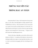 NHỮNG NGUYÊN TÁC TRỒNG RAU AN TOÀN