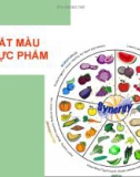 Bài giảng CHẤT MÀU THỰC PHẨM