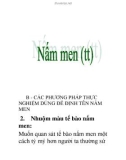 nấm men (tt)