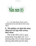 nấm men (tt)