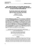 Định lượng khả năng lưu trữ carbon trên mặt đất tầng cây cao của kiểu rừng tự nhiên lá rộng nửa rụng lá tại Khu Dự trữ sinh quyển Đồng Nai