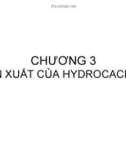 Bài giảng Hóa hữu cơ - Chương 3: Dẫn suất của Hydrocabon