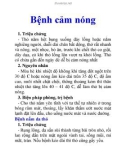 Bệnh cảm nóng