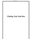 Chuồng Trại Nuôi Heo