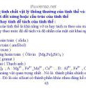 GIÁO TRÌNH TINH THỂ HỌC - CHƯƠNG 4