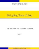 Bài giảng Toán tổ hợp: Chương 1 - Nguyễn Anh Thi