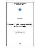 Kỹ thuật sản xuất giống và nuôi giáp xác - chương 1