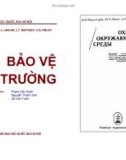 Giáo trình bảo vệ môi trường - Chương mở đầu