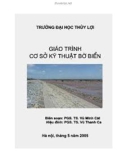 Giáo trình học Cơ sở Kỹ thuật bờ biển