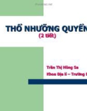 Thổ nhưỡng quyển - Trần Thị Hồng Sa