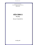 HÓA SINH II