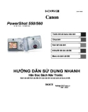 Hướng dẫn sử dụng Canon PowerShot A550