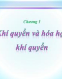 Bài giảng Hóa học môi trường không khí - Chương 1: Khí quyển và hóa học khí quyển (TS. Nguyễn Nhật Huy)