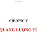 Bài giảng Vật lý đại cương A2 - Chương V: Quang lương tử