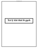 Xử lý khí thải lò gạch