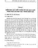 Giáo trình Thống kê sinh học: Phần 2