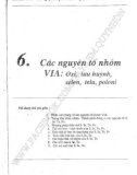 Tổng quan kiến thức Hóa học vô cơ (Tập 1: Các nguyên tố phi kim): Phần 2