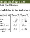 Chương Nhóm các yếu tố ngoại sinh