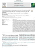 Complex environmental contaminant mixtures and their associations with thyroid hormones using supervised and unsupervised machine learning techniques