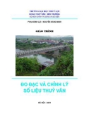 Giáo trình đo đạc và chỉnh lý số liệu thủy văn - Chương mở đầu