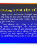 Bài giảng Lý: Chương 4. Nguyên tử