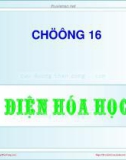 Bài giảng Hóa đại cương: Chương 16 - Huỳnh Kỳ Phương Hạ