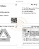 Bài giảng Xúc tác - Chương 2: Vật liệu xúc tác (Catalyst materials)