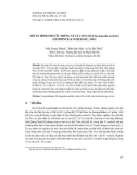 Mô tả hình thái ấu trùng và cá con loài Nuchequula nuchalis (Temminck and schlegel, 1845)