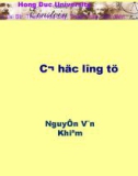 CƠ HỌC LƯỢNG TỬ - BÀI 2