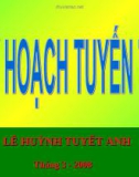 Bài giảng Quy hoạch tuyến tính