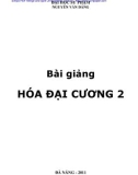 Bài giảng Hóa đại cương 2 - ĐH Sư Phạm Tp.HCM