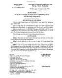 Quyết định Số: 127/2008/QĐ - BTC v/v ban hành quy chế giám sát Giao dịch chứng khoán trên thị trường chứng khoán