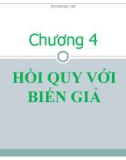 Chương 4: Hồi quy với biến giả