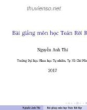 Bài giảng Toán rời rạc: Chương 2 - Nguyễn Anh Thi