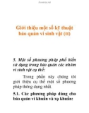 Giới thiệu một số kỹ thuật bảo quản vi sinh vật (5)