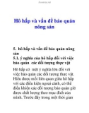 Hô hấp và vấn đề bảo quản nông sản