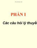 Câu hỏi ôn tập môn nguyên lý thống kê