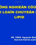 Những nghiên cứu về rối loạn chuyển hóa Lipid