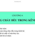 Bài giảng Cơ học chất: Chương 6 - PGS.TS. Lê Song Giang