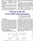 Tổng hợp các chất dẫn 3-aryl-2methyl-4(3H)-quinazolinon